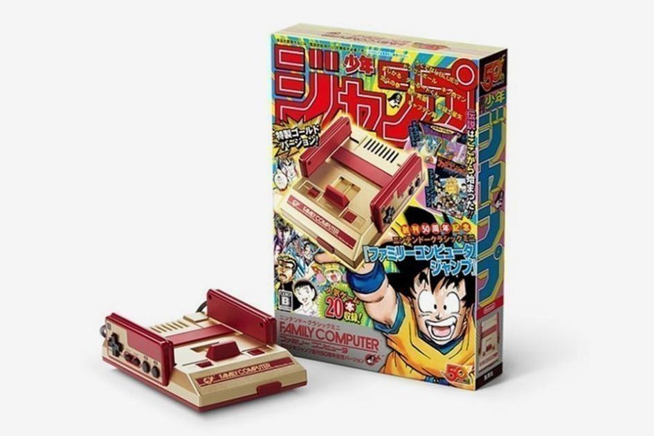 Nintendo Famicom Jump Edición Dorada