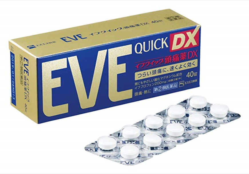 Thuốc giảm đau, hạ sốt EVE Quick DX