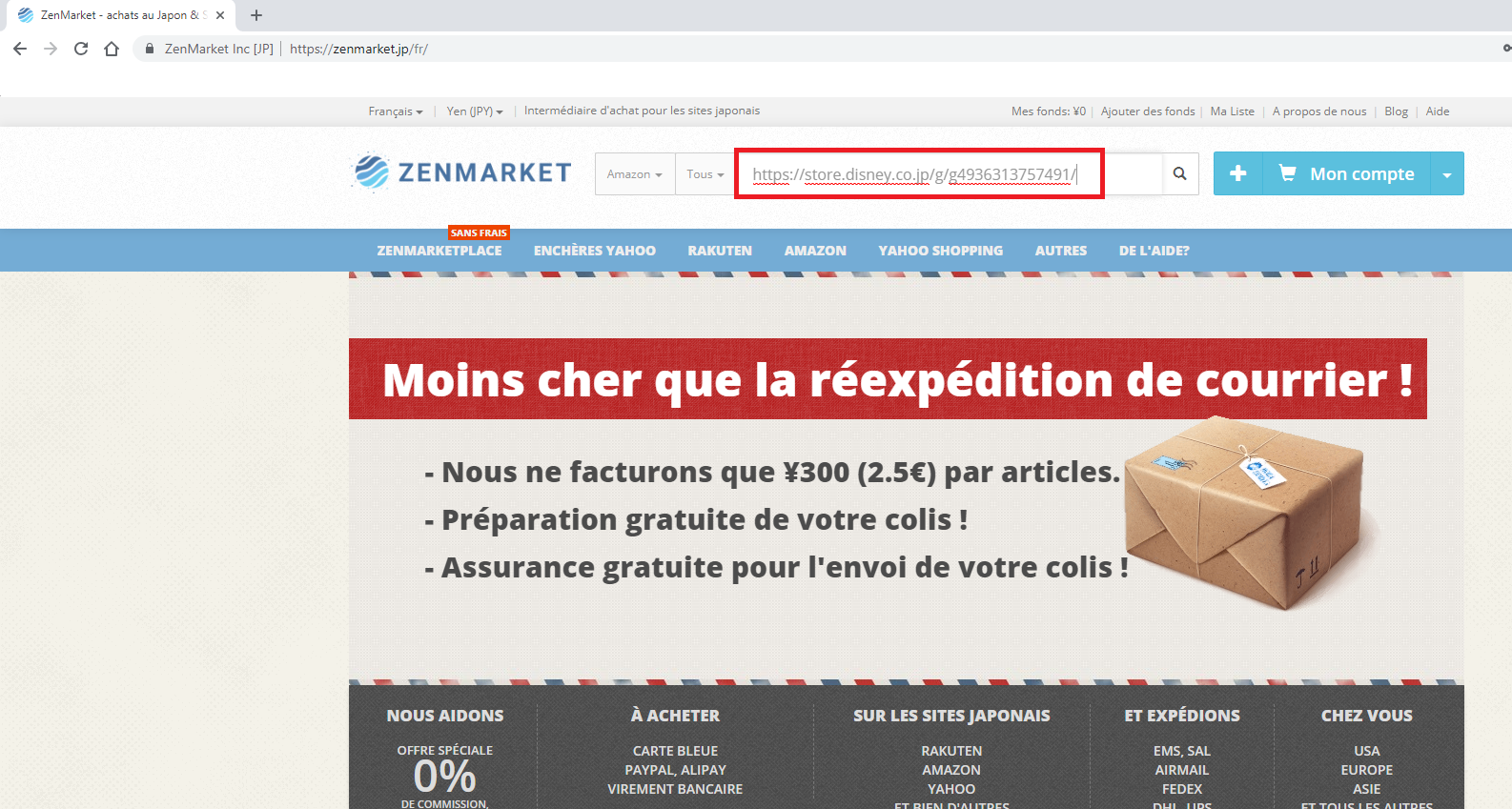 zenmarket - tutoriel
