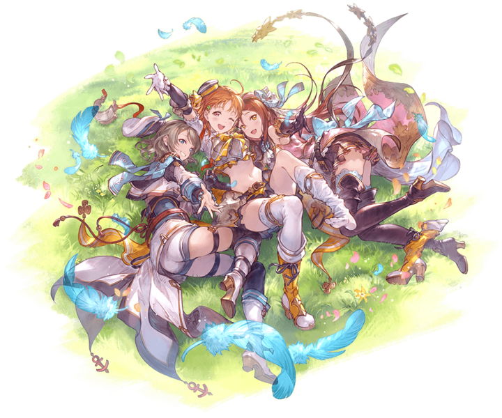 Love! Live characters in Granblue Fantasy