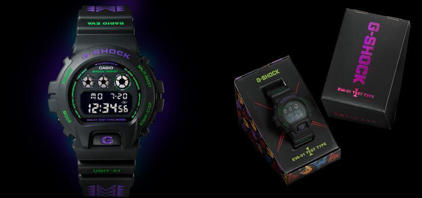EVA x G-Shock 聯名手錶