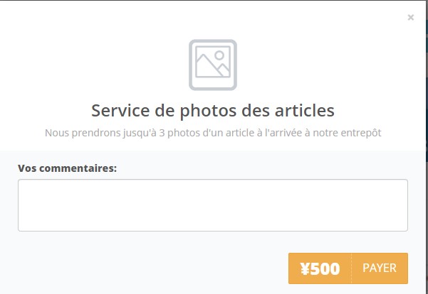 Commander le Service photo ZenMarket