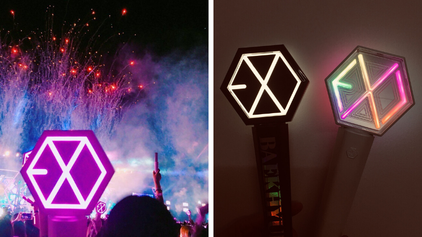 Лайтстики групп. Эксо лайстик. Лайтстик big Bang. Лайтстик EXO. EXO Lightstick.