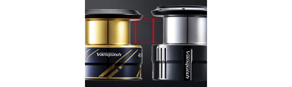 long Stroke шпуля, катушка SHIMANO VANQUISH 2019 - ZenMarket
