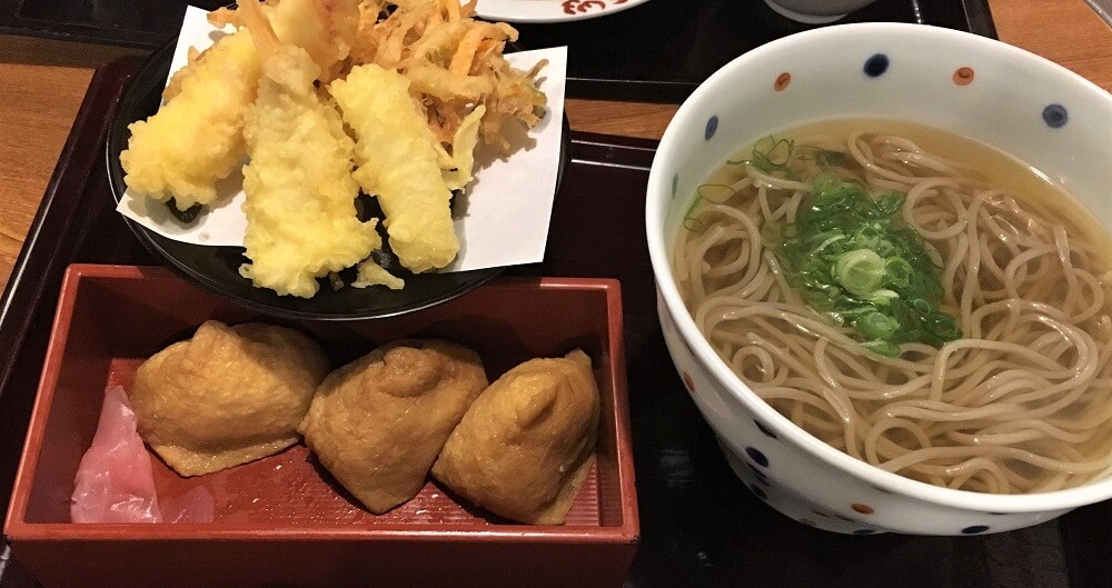 Toshikoshi soba noodles