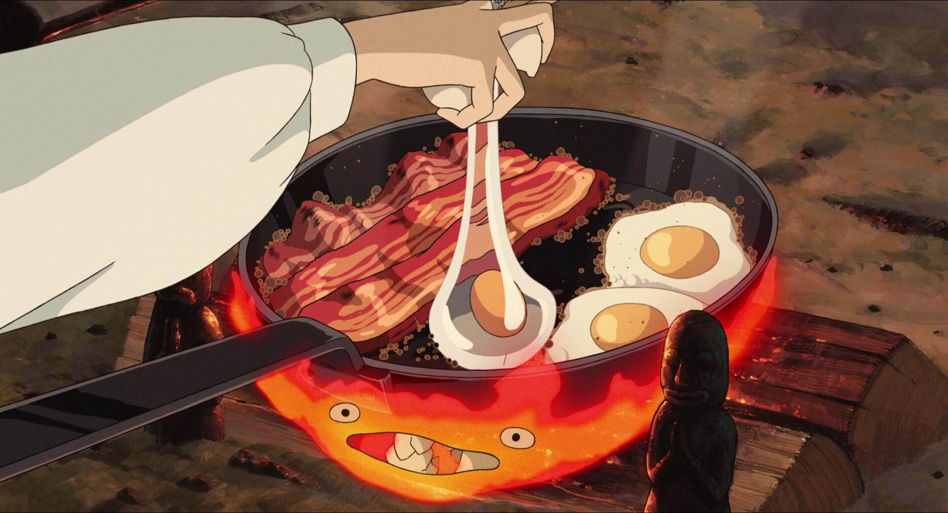 Bacon and Egg Breakfast from Studio Ghibli