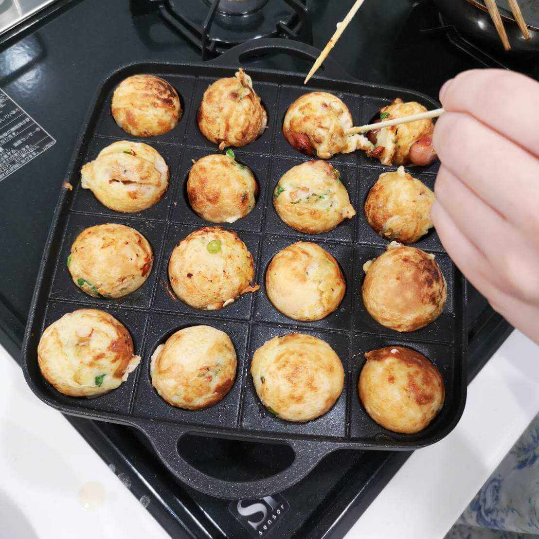 Cooking with Luna Takoyaki