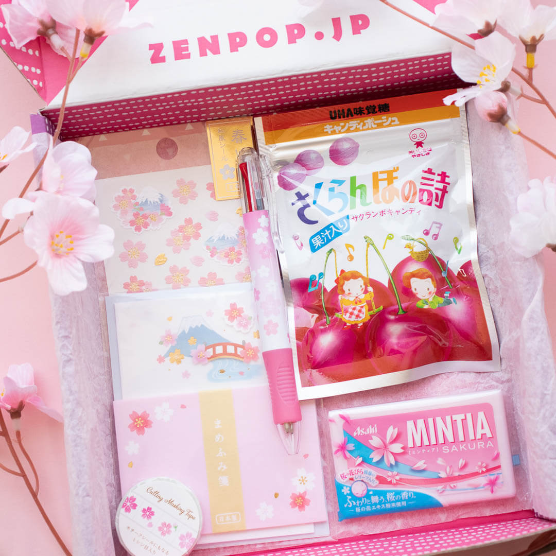 ZenPop's Sakura Sweets & Stationery Limited Edition Pack