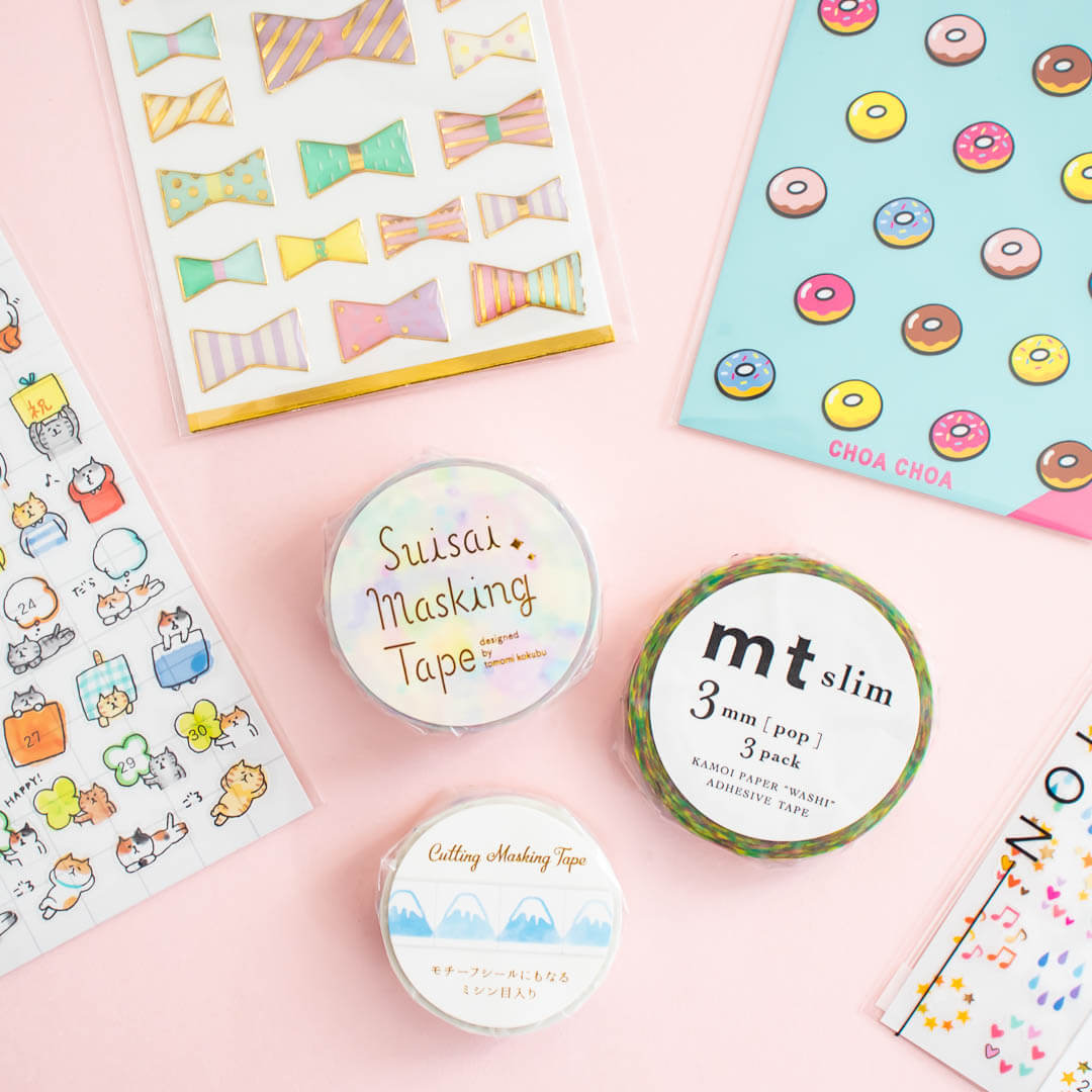 Édition Limitée Amoureux de Washi & Stickers