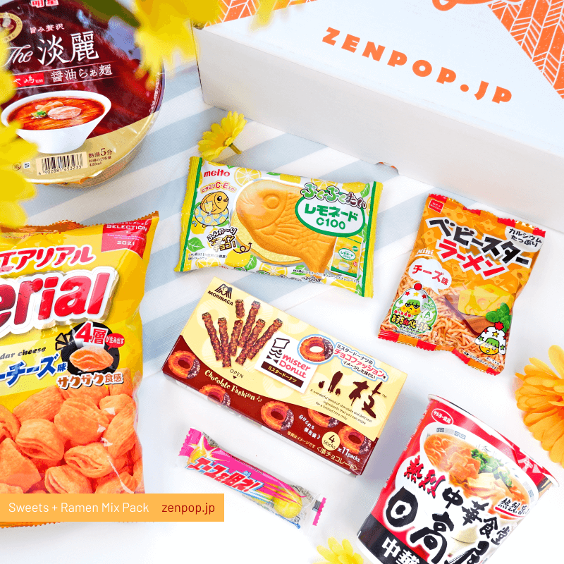 ZenPop's Ramen and Sweets Mix Pack: Summer Set Up