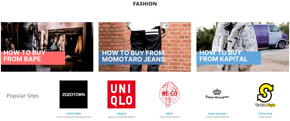 Shop hundreds of Japanese online stores with ZenMarket!